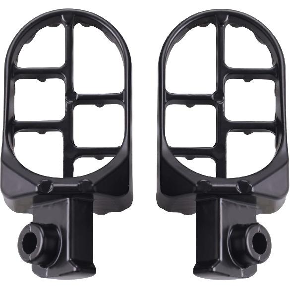 Aluminium Dirt Bike Foot Pegs, Black, Rear, Universal Fit For PW50 PW80 TW200 XR50R CRF50 CRF70 CRF80 CRF100F Dirt Bike