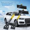 Car Snow Removal and Cleaning Tools, Snow Brushes, Defrosting and De-icing Shovels, Extendable Multi-functional Snow Shovels