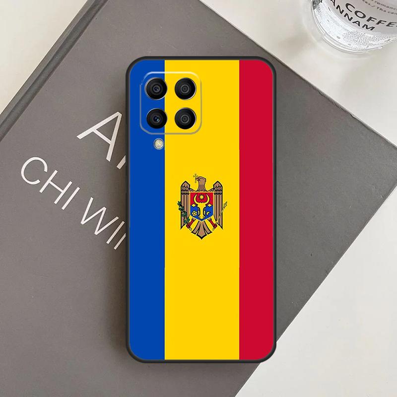 Moldova Flag Case For Samsung Galaxy M20 M32 M52 M56 M06 M16 M36 M54 M34 M14 M35 M55 M15 M11 M31 M13 M53