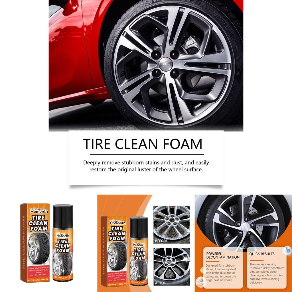 Homonth Effective Wheel Rim Cleaner For Car Wheels And Tires With Powerful Cleaning Formula