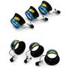 5X 10X 20X Eyeglass Magnifying Glass Clip On Magnifier Watchmaker Jewelry Watch Repair Tools Magnifying Glass Kit Service Tool