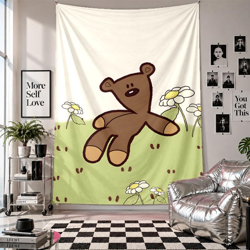 Wall TapestryMr Bean Art Hanging Cloth Decorative Background Cover for Room Decoration