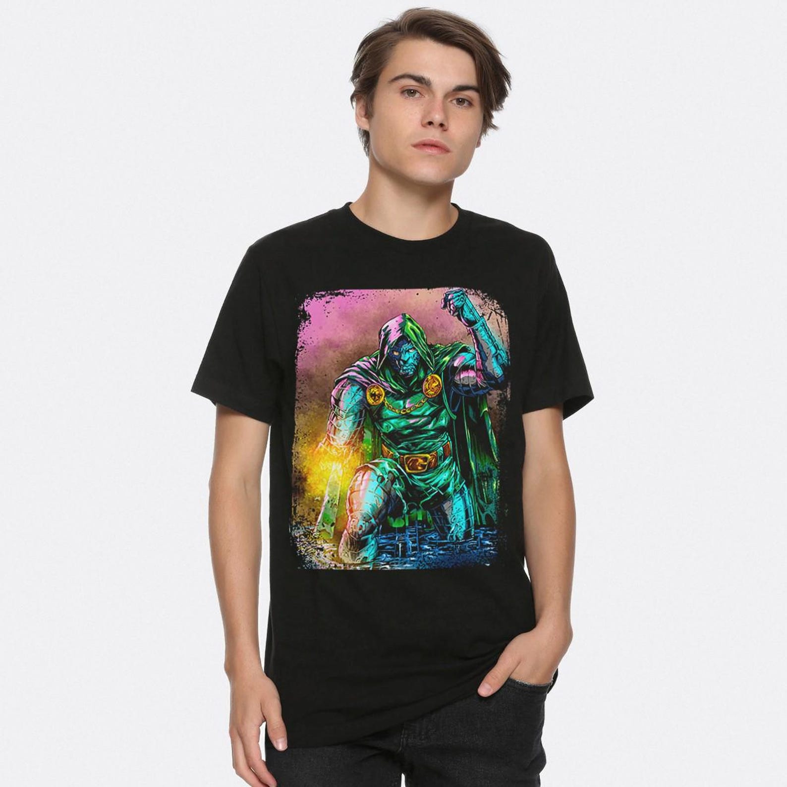 Doctor Doom Fantastic Four T-Shirt, Men s and Women s Sizes (FFF-421785) S
