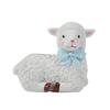 2Piece Resins Sheep Figurines Miniature Animal Ornaments for Enchanting Garden Landscape Decors and Home Desktop Display