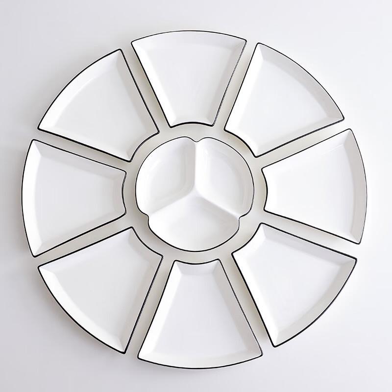 Керамический секционный набор посуды Naijiang