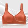 Latex Bra for Women Seamless Underwear No Steel Ring Gather Sports Beauty Push Up Sexy Bralette Plus Size Lingerie