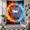 Ipswich Town Football Wall Tapestry Home Decor Wall Hanging Cloth for Bedroom Living Room Background