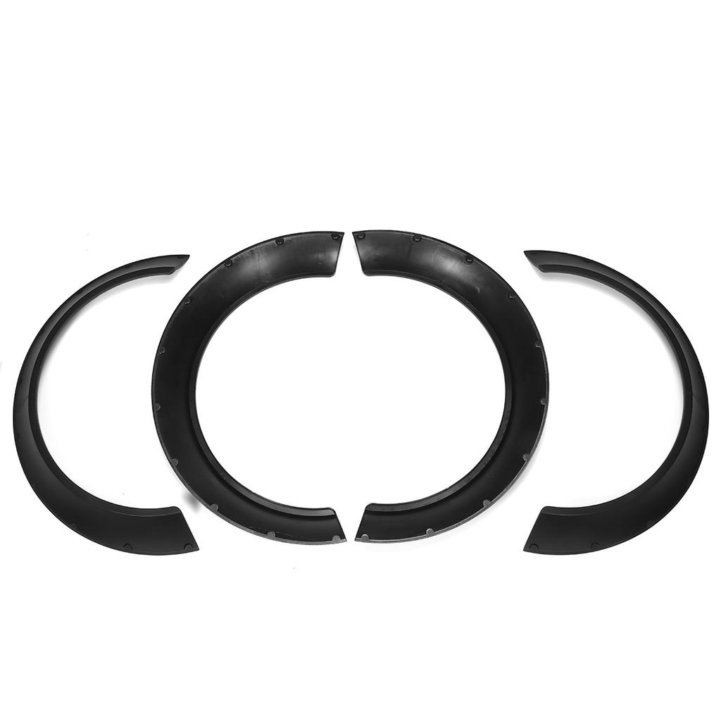 4x Flexible Universal Car Wide For Fender Flares Wheel Arches Extension For BMW F32 F33 F36 E90 E92 E93 For BENZ W205 W204