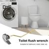 Cheie pentru toaletă, ușor de instalat, găuri reglabile, mâner pentru toaletă, piese de schimb pentru rezervorul de toaletă, spălare optimă