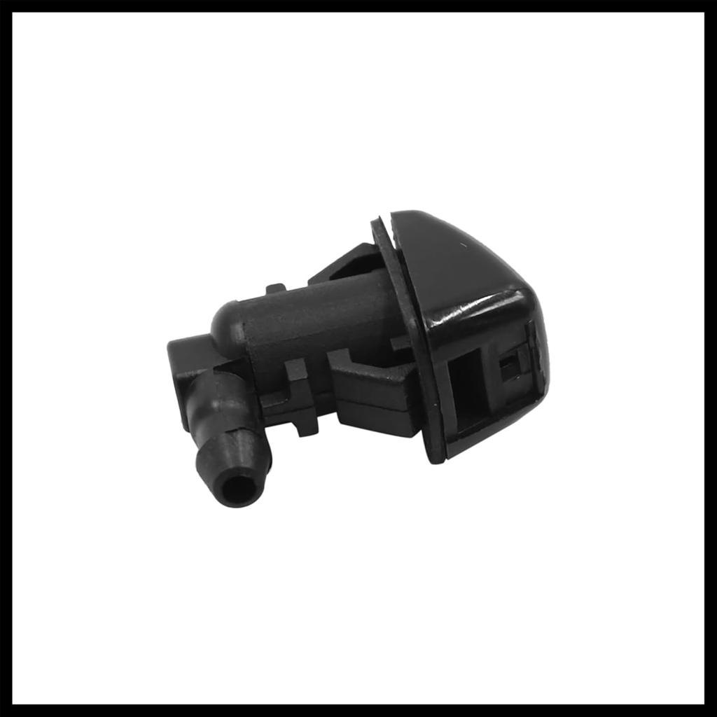 2pcs Black Plastic Front Windshield Wiper Nozzles 7C3Z-17603-A for Ford F150 2007-2011 Durable Material