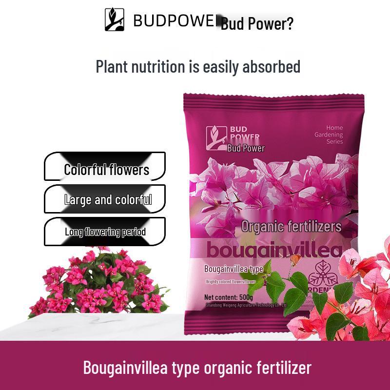 Bud Power Bougainvillea Organic Fertilizer for Potted and Garden Plants