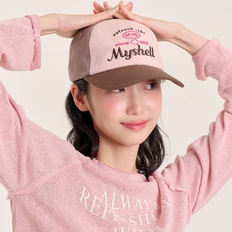 

My Shell Vintage 3-Color Ball Cap_20213CP (3 colors) BLACK