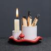 Ceramics Ambience Multipurpose Crafts Ornaments Candlestick Desktop Bookshelf Censer Bedroom Home Decoration