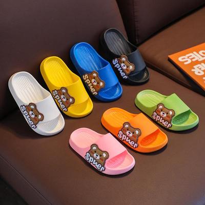 Non-Slip Soft Sole Cartoon Slippers for Adults & Kids - Cute Indoor Bathroom Summer Shoes