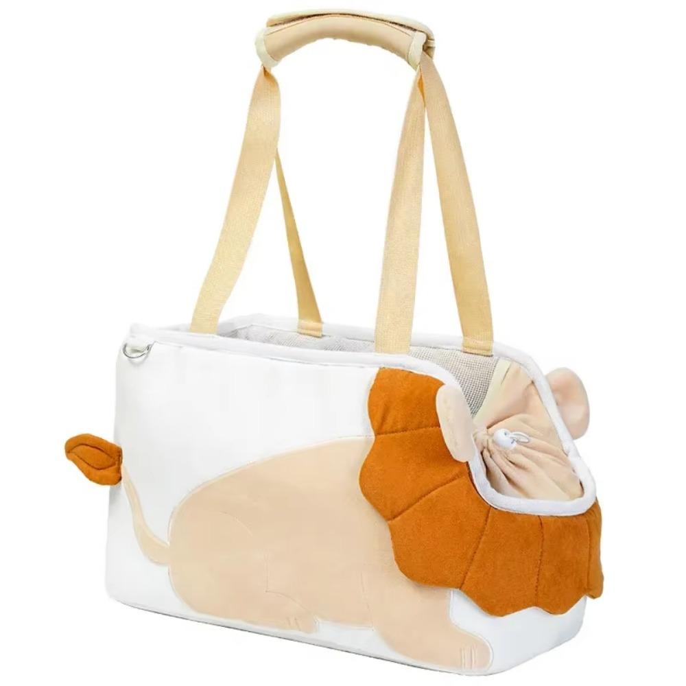 

Мягкие переноски для кошек с дизайном льва, безопасные молнии, дорожная сумка-тоут для собак, рюкзак для кошек, маленькая собака