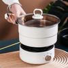 110V Przenośna Składana Kuchenka Elektryczna: Wielofunkcyjny gorący garnek ze stali nierdzewnej, typu dzielonego, przyjazny w podróży