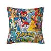 Custom Pikachus Anime Game Modern Throw Pillow Cover Cartoon Manga Chair Cushion