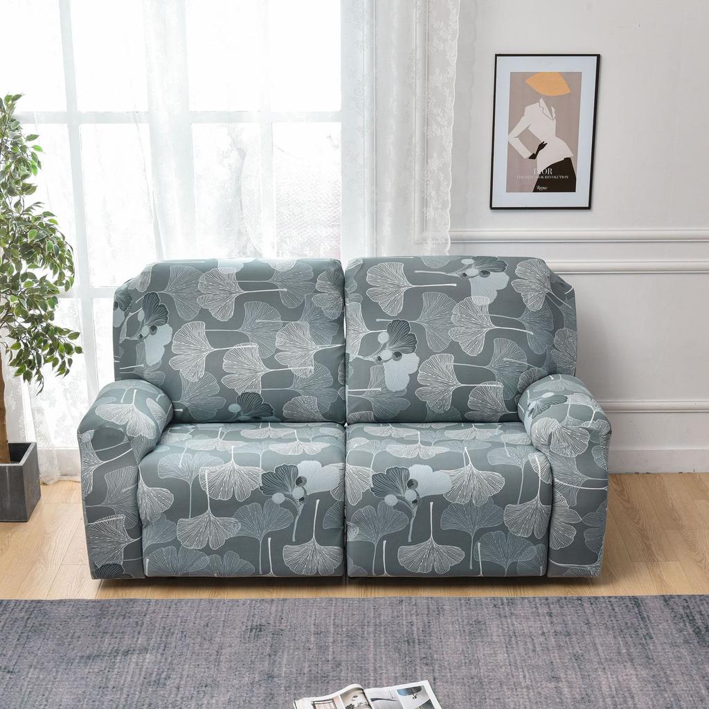 Potah na pohovku Křeslo Potah na pohovku pro dvoumístné a třímístné pohovky Celoroční květinový potisk Chránič pohovky