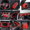ABS Red For Toyota 86/Subaru BRZ 2026-2026 Car Center Control Air Outlet Frame Glass Lift Frame Sticker Accessories