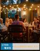 Rainproof LED String Lights, 15M, 15 LED Bulbs Included (2 Spare Bulbs), 2700K Warm White, PC Material, Durable, Connectable, Indoor/Outdoor Lighting,