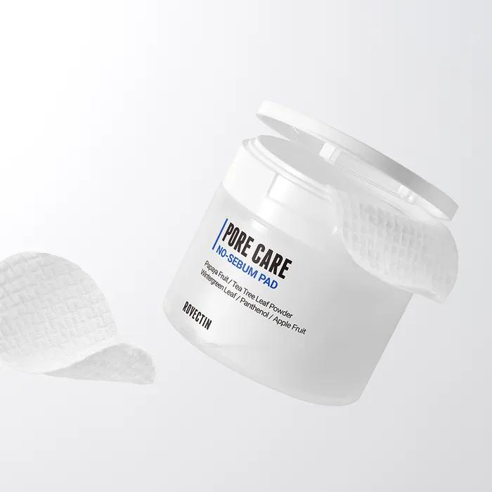 Rovectin Pore Care No Sebum Pads 60 Sheets