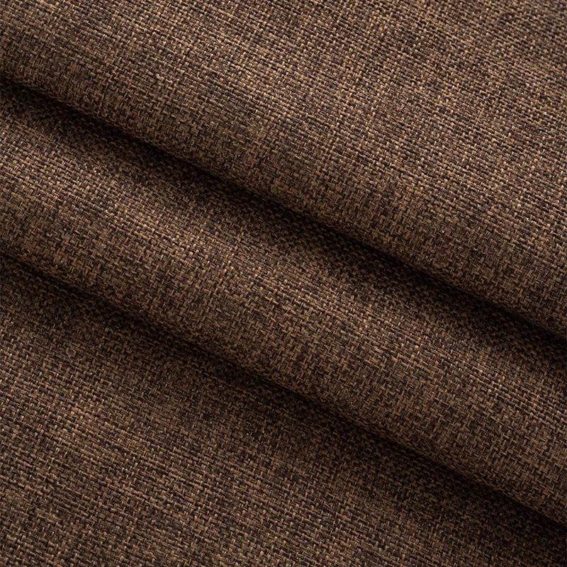 Retro Thickened Linen-Cotton Fabric: Solid Color 1.8m Wide for Sofa Covers & Tablecloths