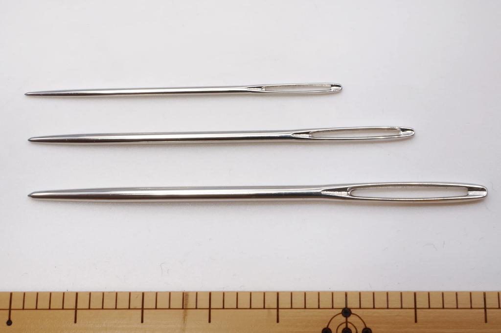 Hamanaka Knitting Needles, Set of 3 (5cm, 6cm, 7cm Lengths, 1 of Each) H270-724