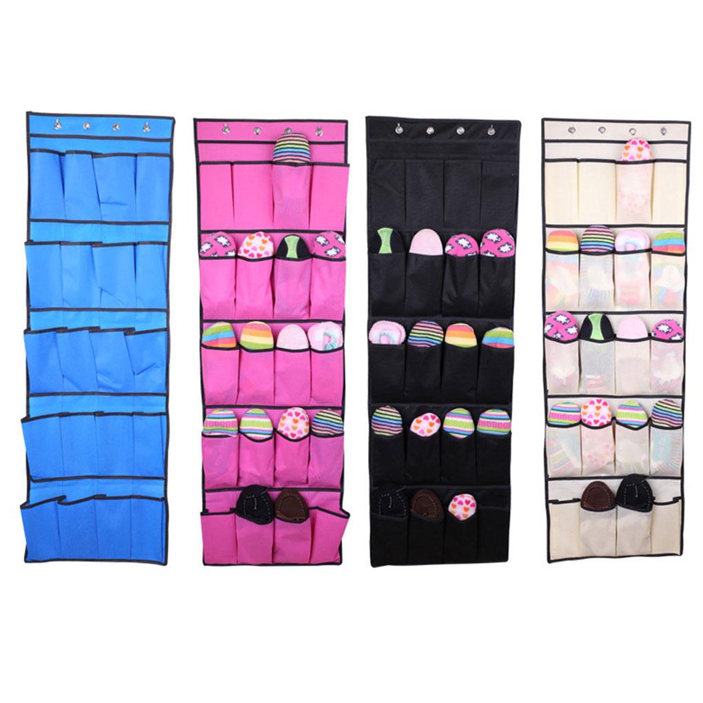 Over the Door Shoe Organizer Rack Hanging Storage Space Saver Hanger