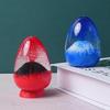 Eggshell Volcano Quicksand Acrylic Hourglass Timer Ornament