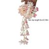 Tassel Flower Hairpin Ancient Style Headdress Hanfu Hair Accessories Colorful Headpieces Chinese Style Hair Clip Cheongsam