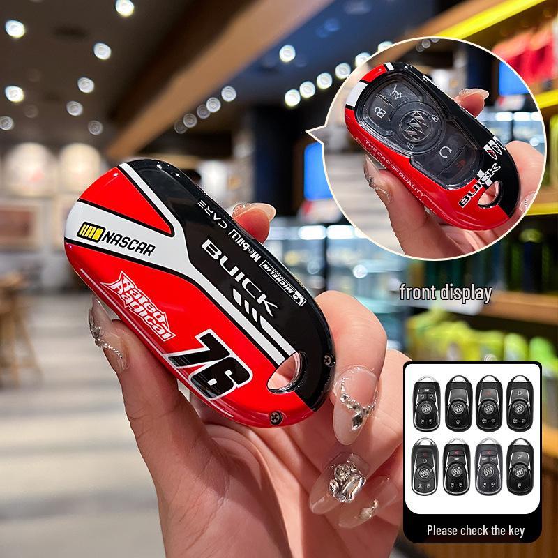 

Buick Key Cover for Regal, Excelle, LaCrosse, GL8, Enclave, GX, Velite 6, GL6 - Protective Shell and Buckle