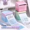 Full-Adhesive Pull-Out Sticky Note Roll: Tearable Memo Labels for Students