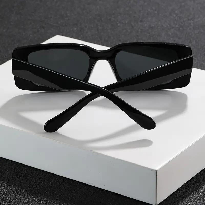Cool Square Frame SunGlasses Simple Black Fashion Glasses For Men Women Daily Outdoor Party Decors Ideal Choice for Gifts