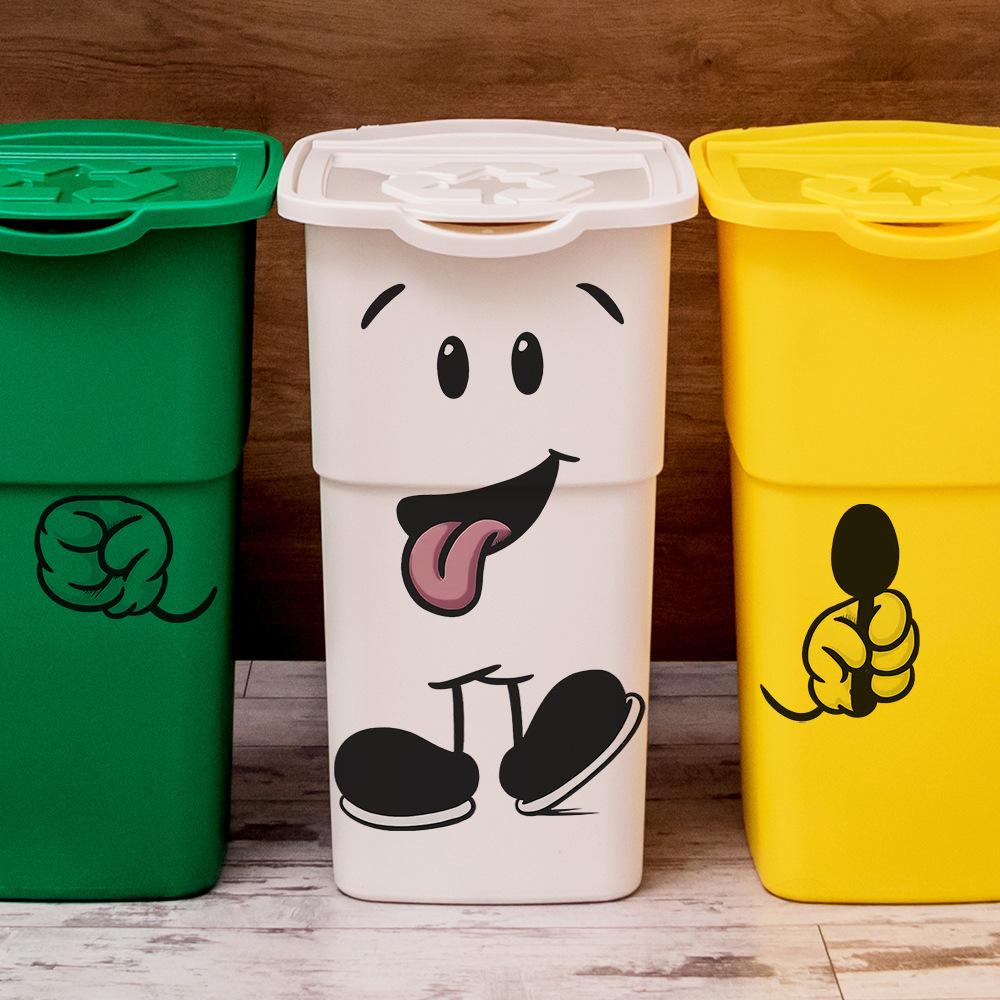 Personalisierte Einfache Skizze Essfigur Restaurant Küchendekoration und Verschönerungsaufkleber