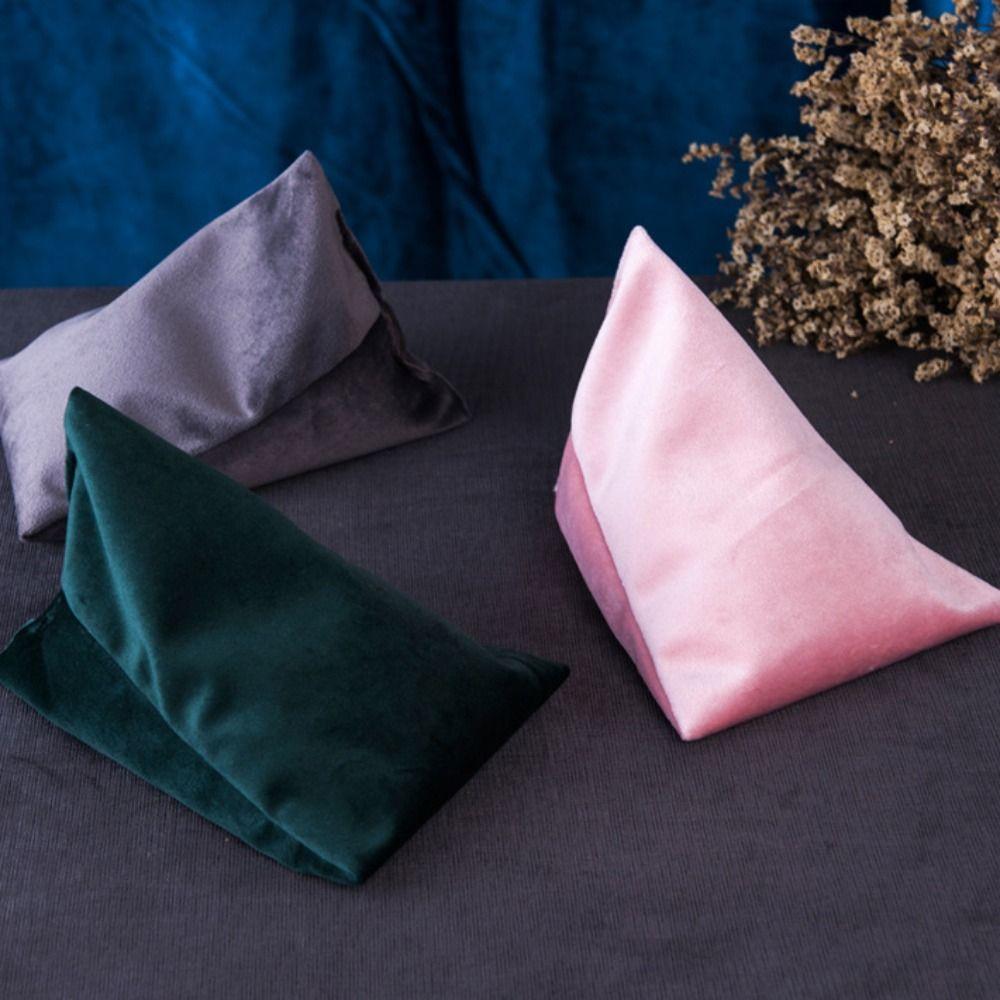 Multi-functional Mobile Phone Holder Velvet Pillows Soft Fabric Phone Rack  Desk Tablet Phone