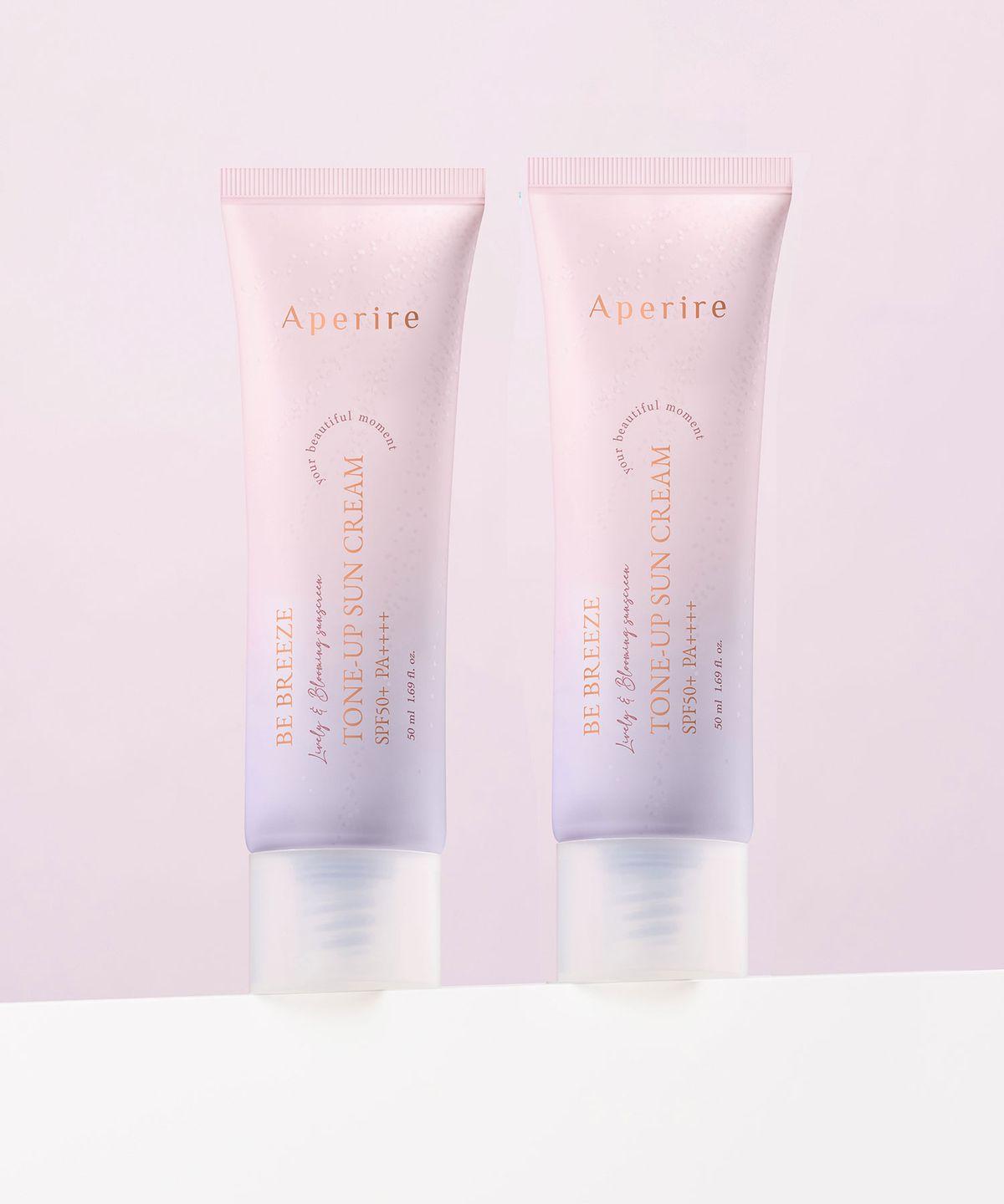 [NEW][2-pack] Aperire Be Breeze Tone-Up Sun Cream SPF50+ PA++++