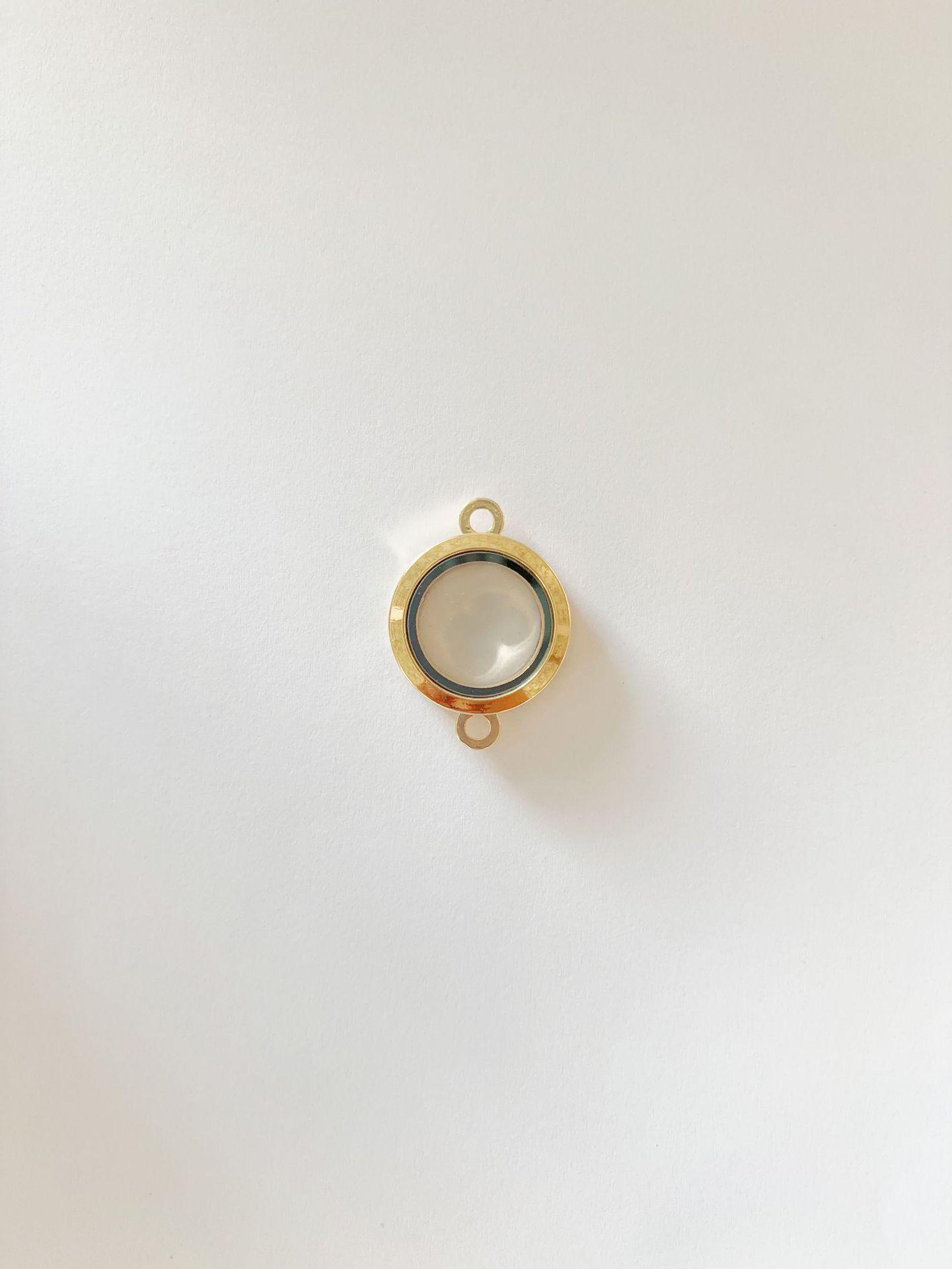 

Круглое ожерелье из стеклянного сплава с фотокоробкой: Украшения своими руками для женщин