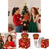 Red Christmas Party Gift Box With Foldable Design For Holiday Celebrations And Giving