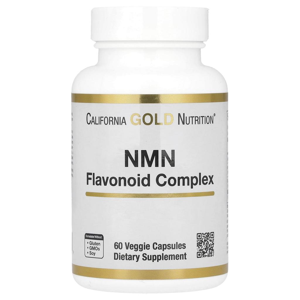 Nmn Flavonoid Complex, Apigenin and Dehydroquercetin, 60 Veggie Capsules