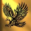 1pc Majestic Eagle Metal Wall Art Sculpture Classic Animal Design for Home Office Decor Easy Install Garden Farmhouse Gift