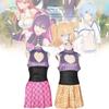 25 Seduction Dimensional Cosplay Costume Skirt Anime Role Play Outfit Girls