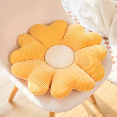 Flower Cushion Butt Cushion Tatami Bay Window Sofa Pillow Cushion Sun Flower Chair Cushion Stool Cushion Doll