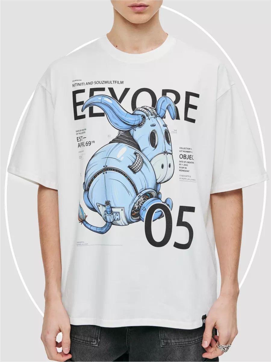 

Oversized T-shirt with Soyuzmultfilm print 4XL