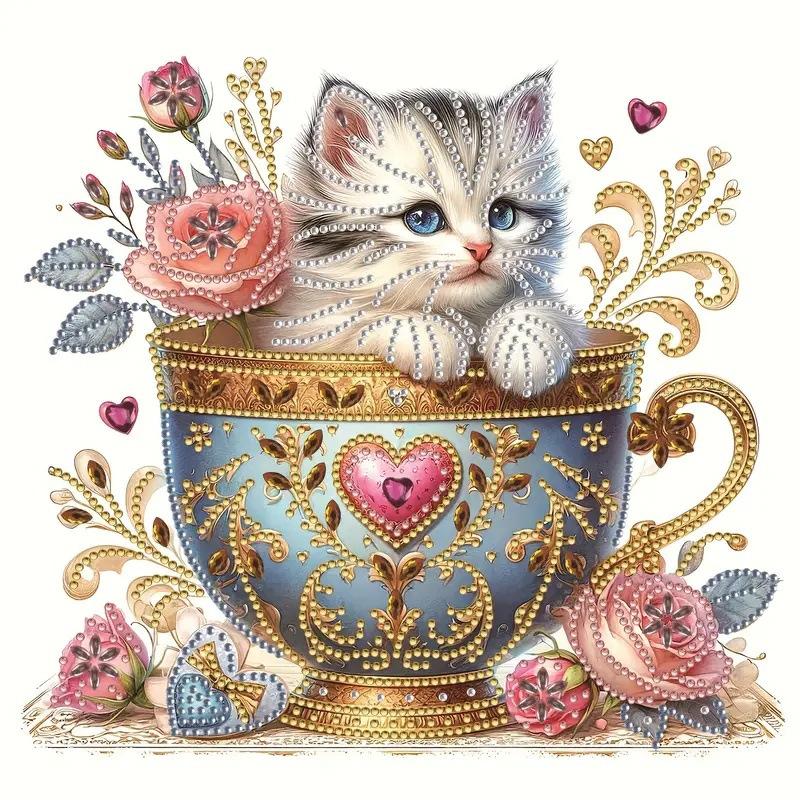 Diamond Painting, Special-Shaped Diamond Painting, Handmade Sticker Material Package 30 * 30 Diamond Sticker Diy Decorative Painting Cross-Border
