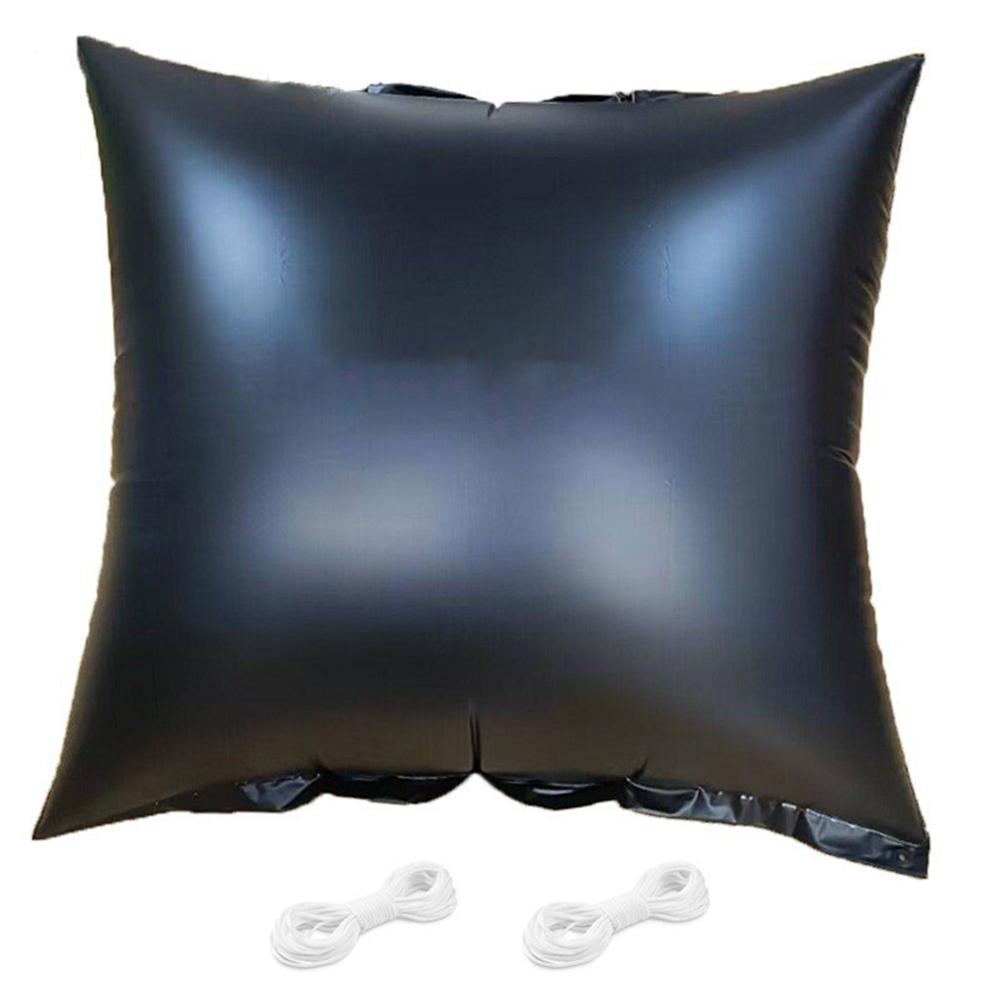 Pool Air Pillow for Winterizing Above Ground Pools 120 by 120cm with 2 Ropes Keeps Covers Elevated To Prevent Damage