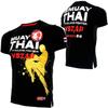 3D-Druck Sport Schnelltrocknend Atmungsaktiv Herren T-Shirt Outdoor Straßenboxen Muay Thai Teamtraining Eltern-Kind Kurzarm Sommer