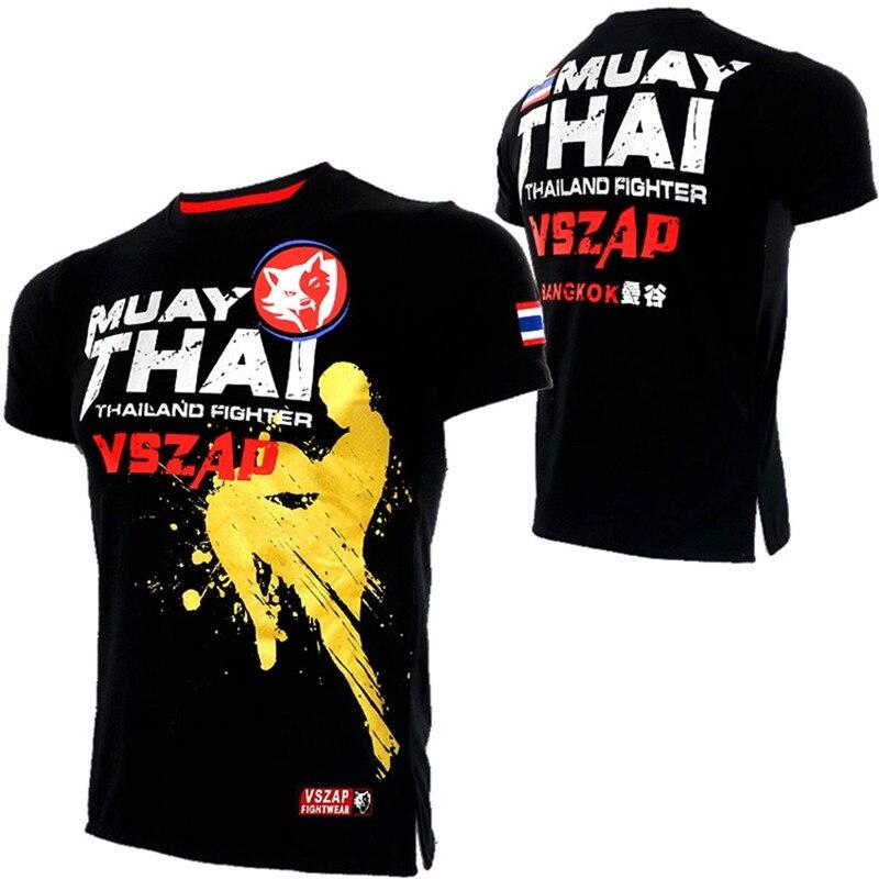 3D-Druck Sport Schnelltrocknend Atmungsaktiv Herren T-Shirt Outdoor Straßenboxen Muay Thai Teamtraining Eltern-Kind Kurzarm Sommer