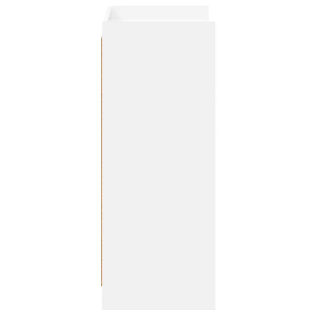 Shoe Cabinet with Storage White 48 X 36 X 92 Cm Engineered Wood