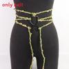 Medieval Renaissance Green Snake Belt With Decorative Buckle For Cosplay And Costume Accessory