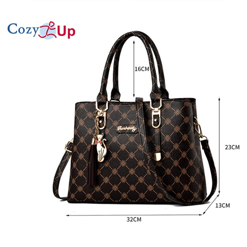 Cozy Up Trendy Women Satchel Кошельки и сумки Сумка через плечо из веганской кожи — фото 4